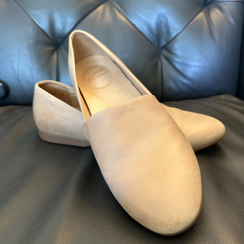 Dansko Women's Tan Slip-On Shoes